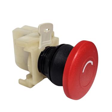Imagem de Botão Comando Cogumelo Travante Vermelho 22MM 1NF Cod. B23-BG10R – Eaton Eaton