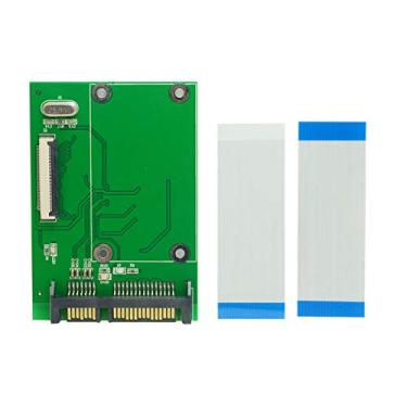 Imagem de chenyang Placa adaptadora SATA para 40 pinos ZIF CE 1,8 polegadas SSD HDD com cabo plano LIF