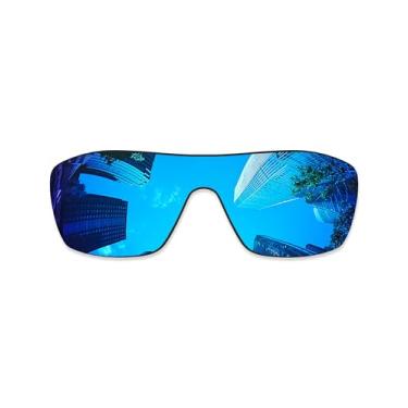 Imagem de Combine8 Lentes de reposição Ploarized para óculos de sol Oakley Batwolf OO9101 - Azul gelo