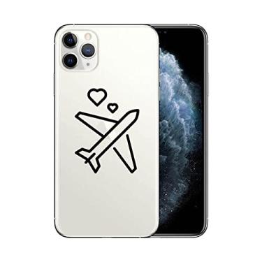 Imagem de World Map Planes Travel Soft Silicone Phone Case para Apple iPhone XR X XS 11 Pro Max 6 6S 7 8 Plus 5 5S SE 2020 Cover, C727, para 6plus 6splus