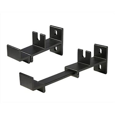 Imagem de EXCEL LIFE Suporte de parede de barra de som ajustável, suporte universal de barra de som para montagem sob TV, compatível com Sonos Samsung LG VIZIO Bose ROKU Soundbar, preto