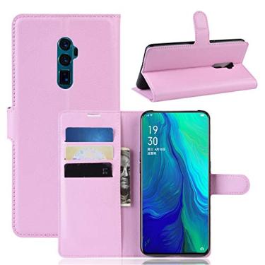 Imagem de Capa Oppo Reon 10X Zoom, Capa carteira com suporte de couro PU Manyip para Oppo Reon 10X Zoom, capa de proteção de telefone estilo empresarial, capa com [compartimentos para dinheiro e cartão]
