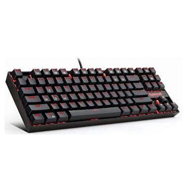 Imagem de Teclado Gamer Redragon Kumara Red Mecânico ABNT2 Switch Outemu Brown K552-2 PT-Brown, UNICO