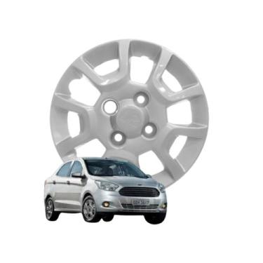 Imagem de Calota Aro 13 GRID Fixação Parafuso Cubo Baixo Novo KA 2014