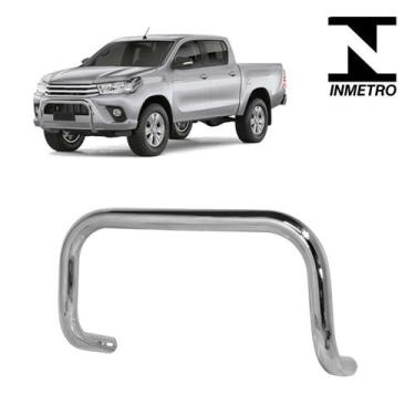 Imagem de Quebra Mato Hilux 2016 2017 2018 2019 2020 Cromo - CCF