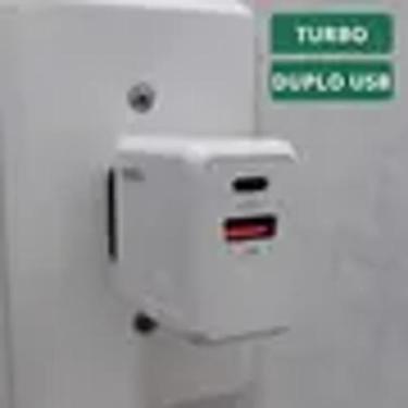Imagem de Fonte Carregador Turbo Fast PD 20W Original Kaidi Android e IOS