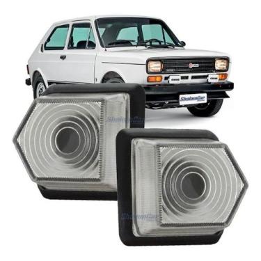 Imagem de Par Lanterna Lateral Pisca Paralama Spazio Fiat 147 Cristal - SHALOMCA