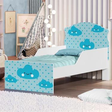 Imagem de Mini Cama Nuvem Azul