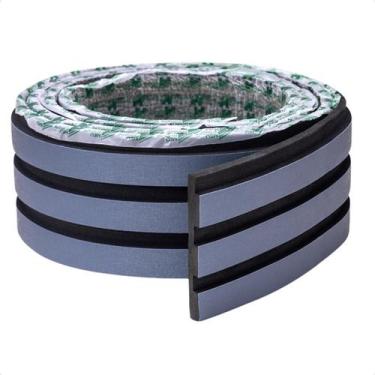 Imagem de Painel Ripado Laminado De Eva Autocolante Flexível Rolo 5mt - Meu Roda