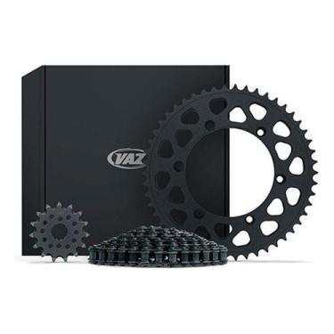 Imagem de Kit De Relação Transmissão Completo Honda Nx400 Falcon 400 - VAZ