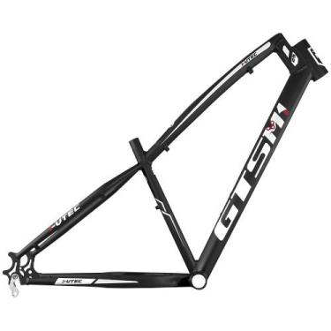 Imagem de Quadro aro 26 GTS M1 I-vtec Fat Bike alumínio - GTSM1, 17, Preto, Bran