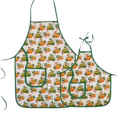 Imagem de Avental tal mãe tal filha abóbora - Recanto da Costura
