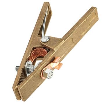 Imagem de Braçadeiras de soldagem, material de latão A Grampo de terra de soldagem de forma para máquina de soldagem (300A)