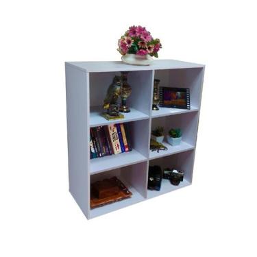 Imagem de Estante compacta - Modelo Liverpool (6 nichos) - Bella Vercelli