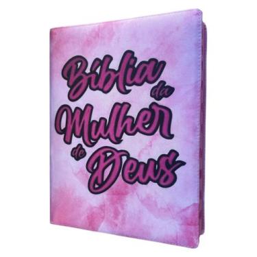 Imagem de A Biblia da Mulher de Deus Pink com estudos profundos - CENTRAL