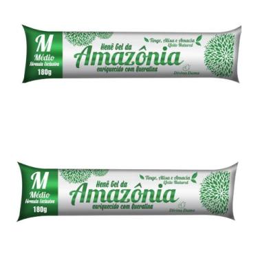Imagem de Hene em gel amazonia 180gr bisnaga preto medio (preto natural) - DIVIN
