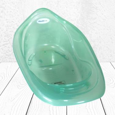Imagem de Banheira de bebê Válvula Escape Água BPA resistente infantil - Plastbr