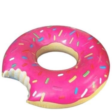 Imagem de Boia Circular Inflavel  60cm Donut Mordido - WELLMIX