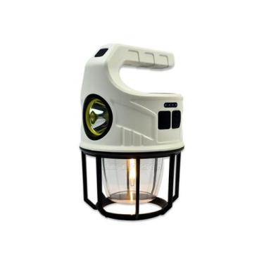 Imagem de Lampião Led com Lanterna Recarregável Para Camping Albatroz Fishing - 