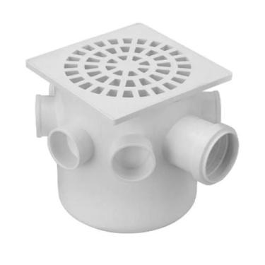 Imagem de Caixa Sifonada Anti Odor Ralos Higiene 150x150x50mm - FORTLEV