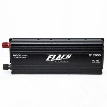 Imagem de Inversor de Tensão IF2000 - 24v/220v - 1000W Nominal 2000W Pico - Flac