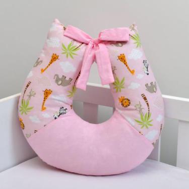 Imagem de Almofada de Amamentar Light Safari - Pandora Baby Enxovais, Rosa