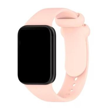 Imagem de Pulseira Compatível Com Smartwatch Xiaomi Mi Band 8 Pro - Poolsy, Rosa