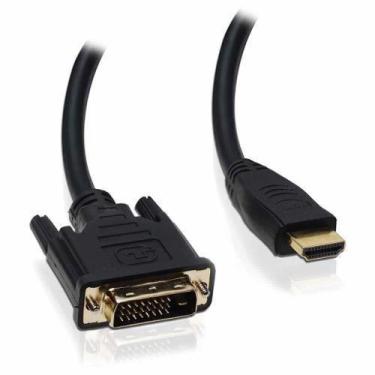 Imagem de Cabo HDMI Macho X Dvi-D Macho 24+1 Dual Link - 1.5 Mts - Exbom