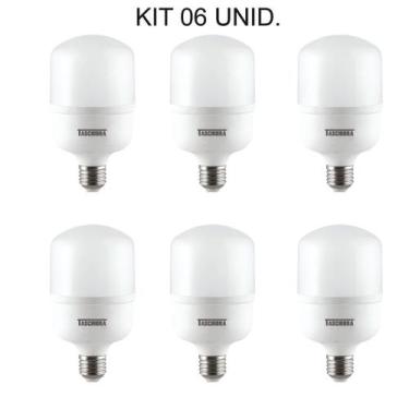 Imagem de Kit 06 lâmpadas high led tkl110 20w  6500k - taschibra