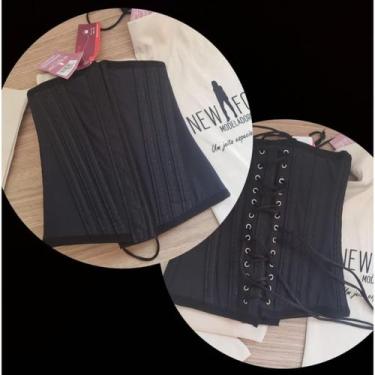 Imagem de Corselet modelador 11 barbatanas de amarrar new form - NEWFORM, GG