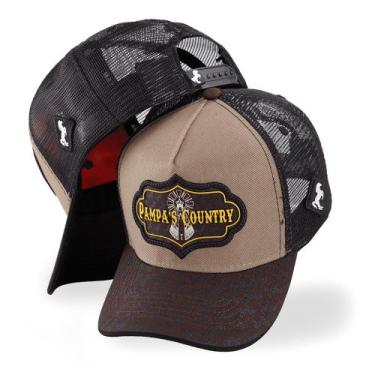 Imagem de Boné Padroeira Dos Peões Imagem Nossa Senhora Aparecida - Pampas Count