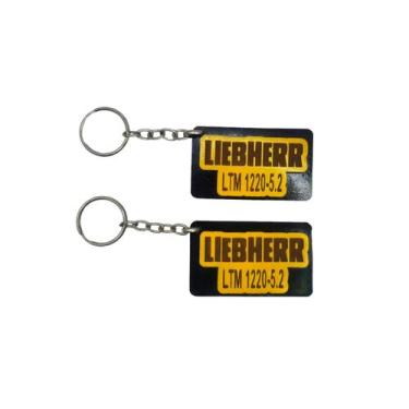 Imagem de Chaveiro Liebherr Guindaste Ltm 1220 Personalizado - 2 Unid - LUALKI