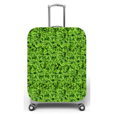 Imagem de Capa para mala de viagem M, medidas max C40x A59 x P27cm Alface - Delu