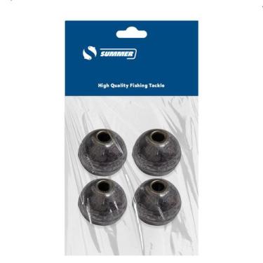 Imagem de Chumbada Para Pesca Bola Vazada Poita 4pçs Summer, 30g