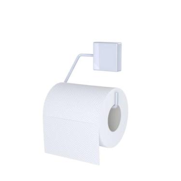 Imagem de Suporte para Papel Higiênico Aço Exclusive Branco - DiCarlo 