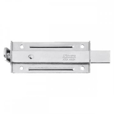 Imagem de Fecho Chato Para Cadeado Zincado Silvana 700 - 5'' Pesado . / Kit C/ 6