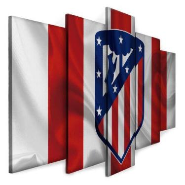 Imagem de Quadro Decorativo Sala Quarto Escritório Atlético de Madrid - Wall Fra