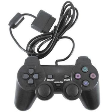 Imagem de Controle Dualshock 2 Ps2 Slim Joystick Preto - sky