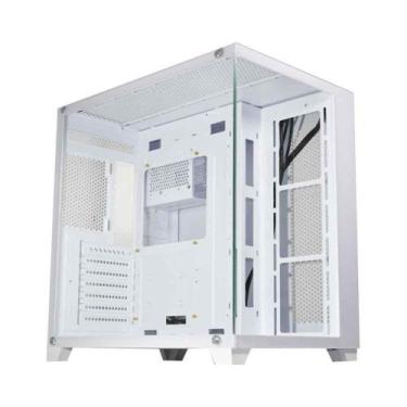 Imagem de Gabinete Gamer K-Mex Ghost Shark White ATX, Full Tower, Sem Fonte, Sem