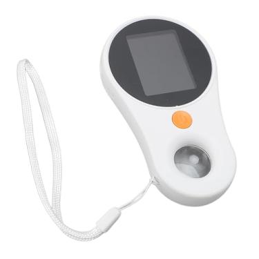 Imagem de Microscópio Digital Portátil Macro Com Foco Fixo, Mini Microscópio 500X Com 8 LEDs Lente de 2 MP Com Foco Fixo Tela Colorida IPS de 2,0 Polegadas, Lupa Portátil (Branco)