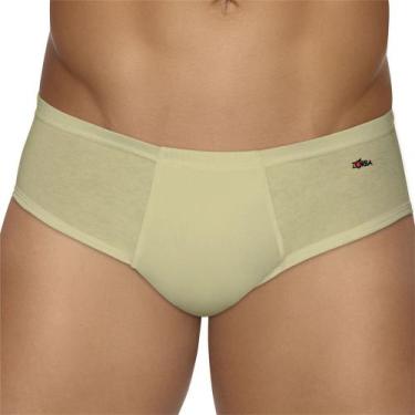Imagem de Cueca Slip Zorba 172 Com Abertura, Denim, XG