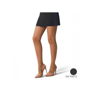 Imagem de Meia-Calça Básica Selene 9765.002 Fio 15, Preto, GG/EG