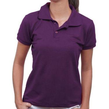 Imagem de Camisa Polo Feminina Camiseta Gola Atacado Uniforme Piquet - Vesttuari