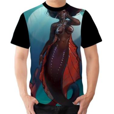 Imagem de Camiseta Camisa Ads  Sereia Mar Concha Calda de sereia 7 - Fabriqueta,