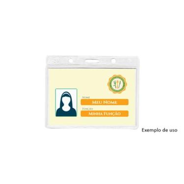 Imagem de Crachá identificador - vertical - acp