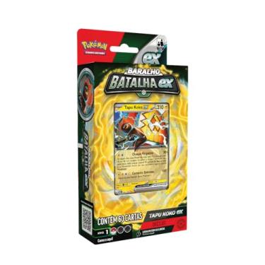 Imagem de Pokémon TCG, Deck De Batalha Ex Tapu Koko