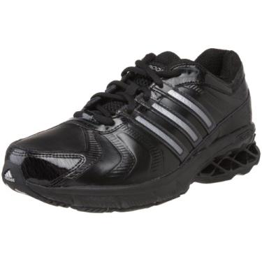 Imagem de adidas Tênis de corrida masculino Boost 2, Preto/Prata Metálica/Prata Metálica, 39
