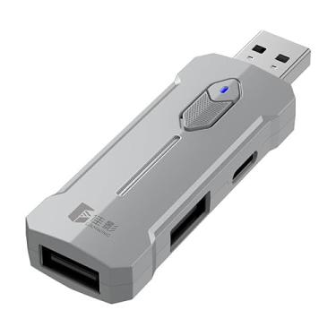 Imagem de Koiiko PUBG Adaptador de mouse e teclado de jogos para celular/tablet Android, adaptador compatível com mapeamento de teclas, controle de recuo, sensibilidade do mouse, perfeito para jogos APEX, COD,