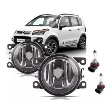 Imagem de Par Farol De Milha Universal Aircross 2010 2011 2012 2013 2014 2015 + Lâmpada