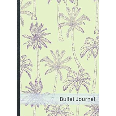 Imagem de Bullet Journal: Dot Grid Notebook Pages • Over 100 dotted pages • „101 Palm Trees“ • Size A4 (21 x 29,7 cm) • Perfect for Planner, Bullet Journaling, ... List, Writing, Sketching. Do it yourself! DIY